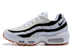 Nike Air Max 95 Blancas con Rallas Negras